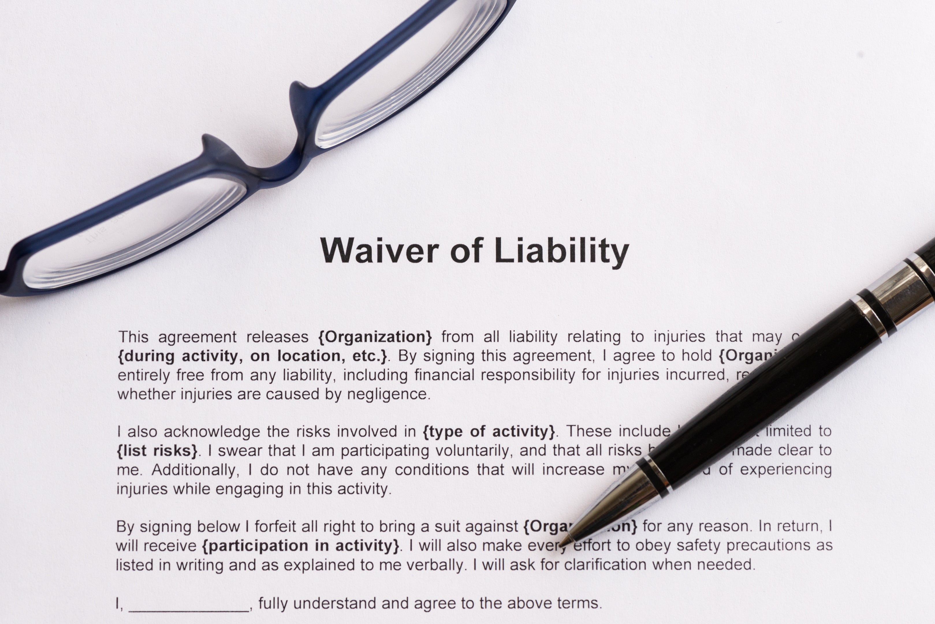 Understanding waivers and release agreements The Hanover Insurance Group